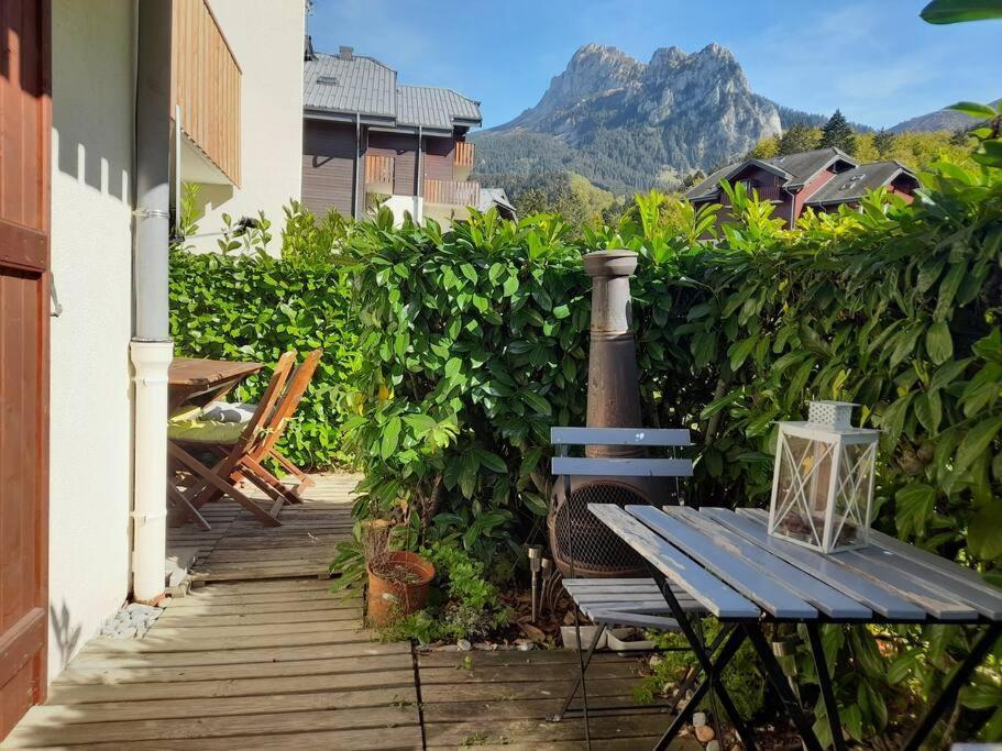 Appartamento Rez De Jardin / Pieds Des Pistes Bernex Esterno foto